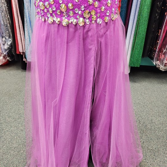 Precious Formals 10570 Size 12 Orchid - Picture 3 of 5